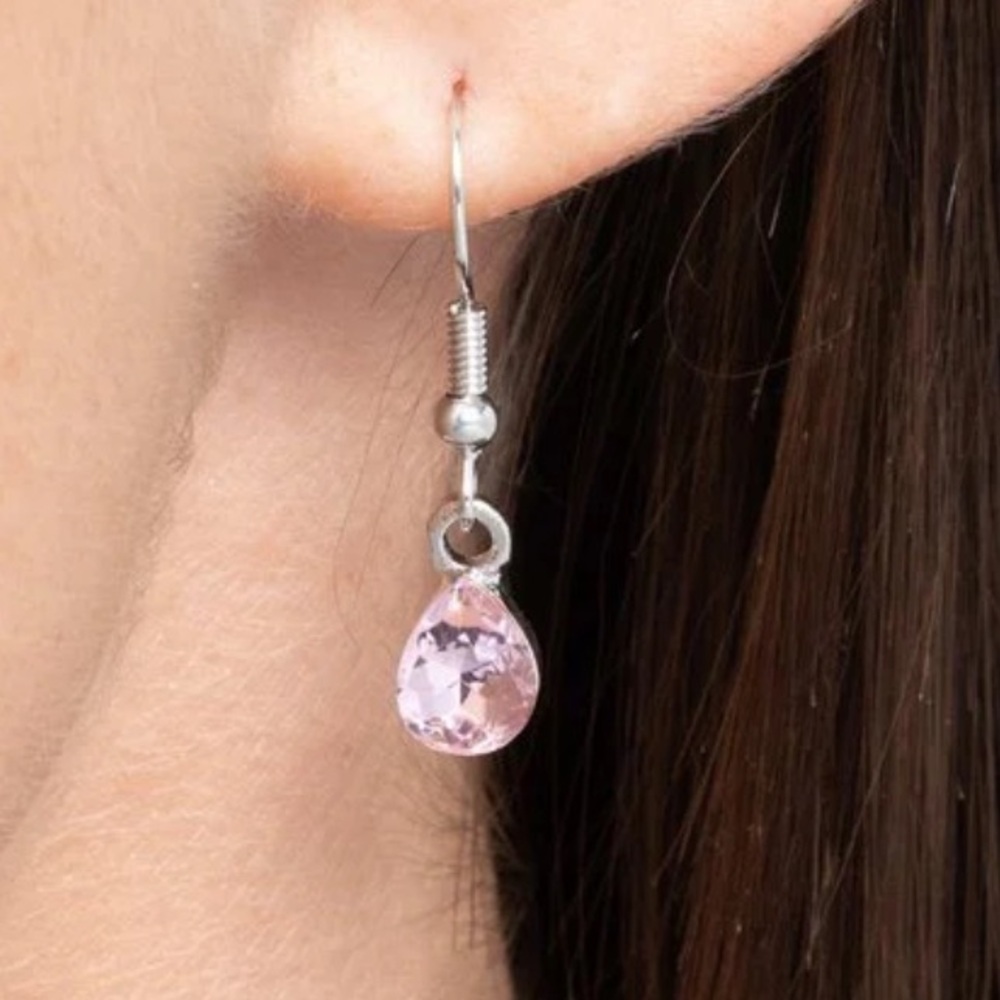 💖🌸💖 “BOTANICAL BUNCH” PINK NECKLACE WITH EARRINGS ~ PAPARAZZI❗️💖🌸💖 - Picture 4 of 6